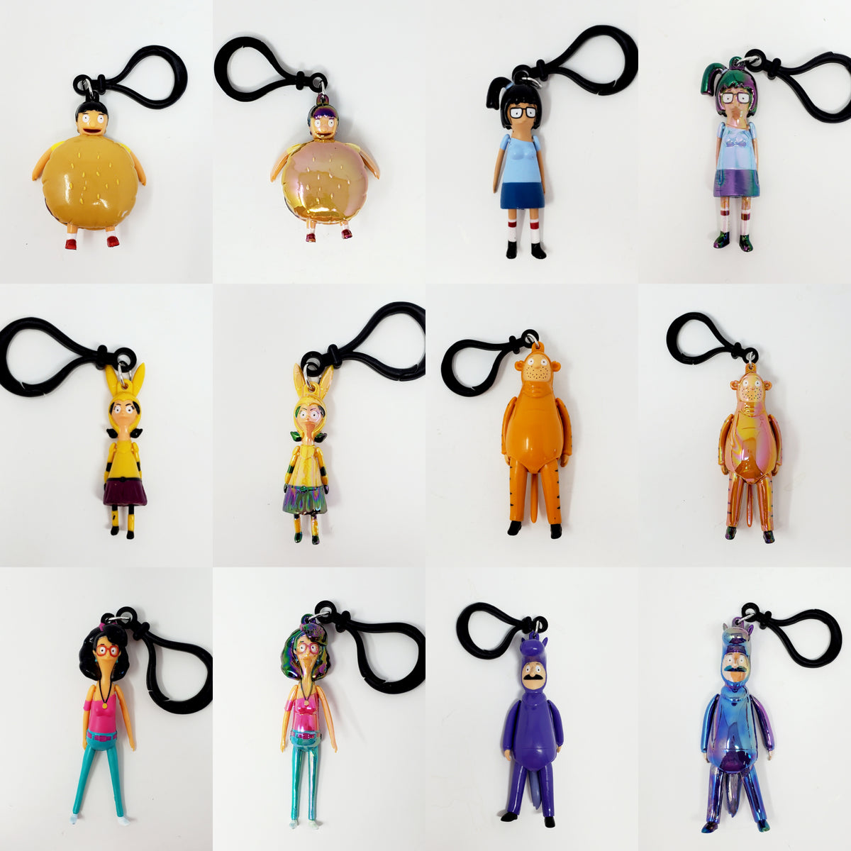 Bob's Burgers Chibi In Motion *YOU CHOOSE* Regular & Iridescent Clip D –  Central Iowa Resellers