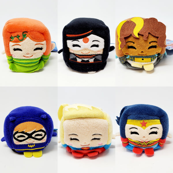 DC Super Hero Girls 2" Plush Kawaii Cubes *YOU CHOOSE* Wish Factory NWT
