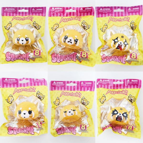 Aggretsuko by Sanrio SquishMe Figure - YOU CHOOSE!
