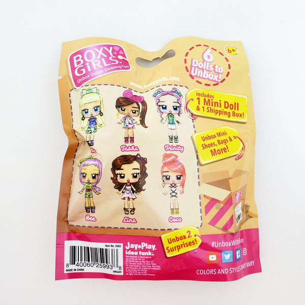 Boxy Girls 1 Mini Doll Unboxing Lot of 12 NEW Blind Bags – Central