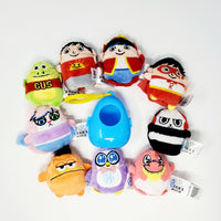 Ryan's World Cutie Beans Series 1 Complete Set of 9 Plush Clip Ons
