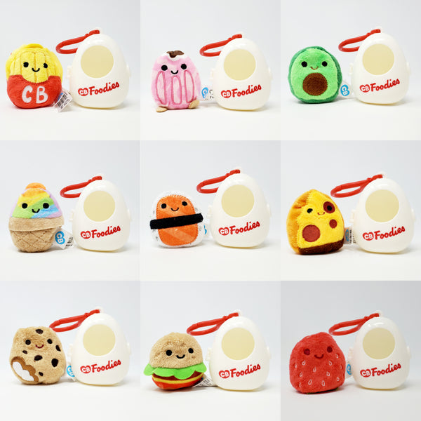 Cutie Beans Fiesta Foodies Plush Clip-On - YOU CHOOSE!