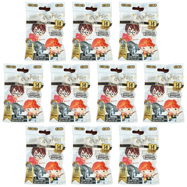 Harry Potter Pencil Toppers Series 4 Four Lot of 10 Sealed Blind Bags