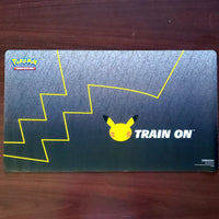 Pokemon 2021 TCG Celebrations 25th Anniversary Train On Premium Play Mat