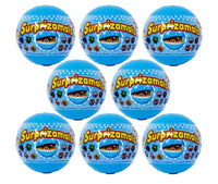 Surprizamals Puchi Gumi Sequin Stuffed Animals Lot of 8 Sealed Blind Globes