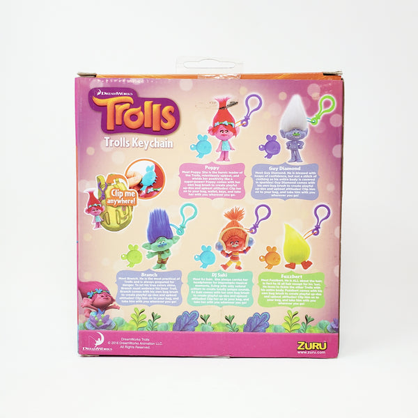 DreamWorks Trolls Keychain *YOU CHOOSE* Zuru (inv:a36)